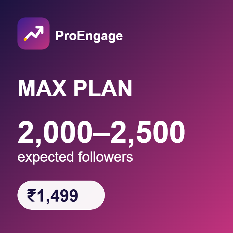 ProEngage Max plan